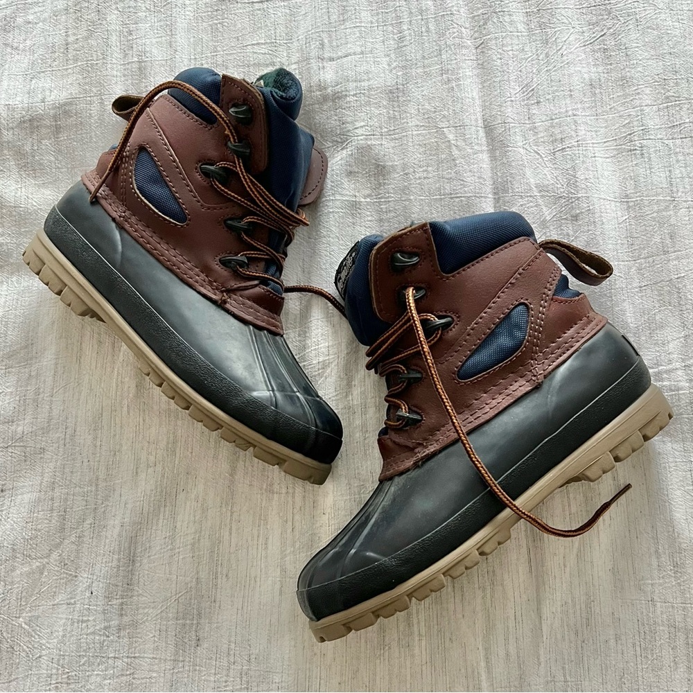 RARE Vintage Colorado Navy Duck Boots | Size 7